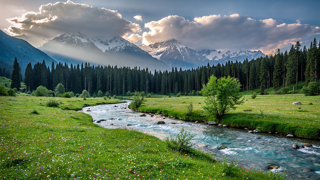 Nearby Doodhpathri valley
